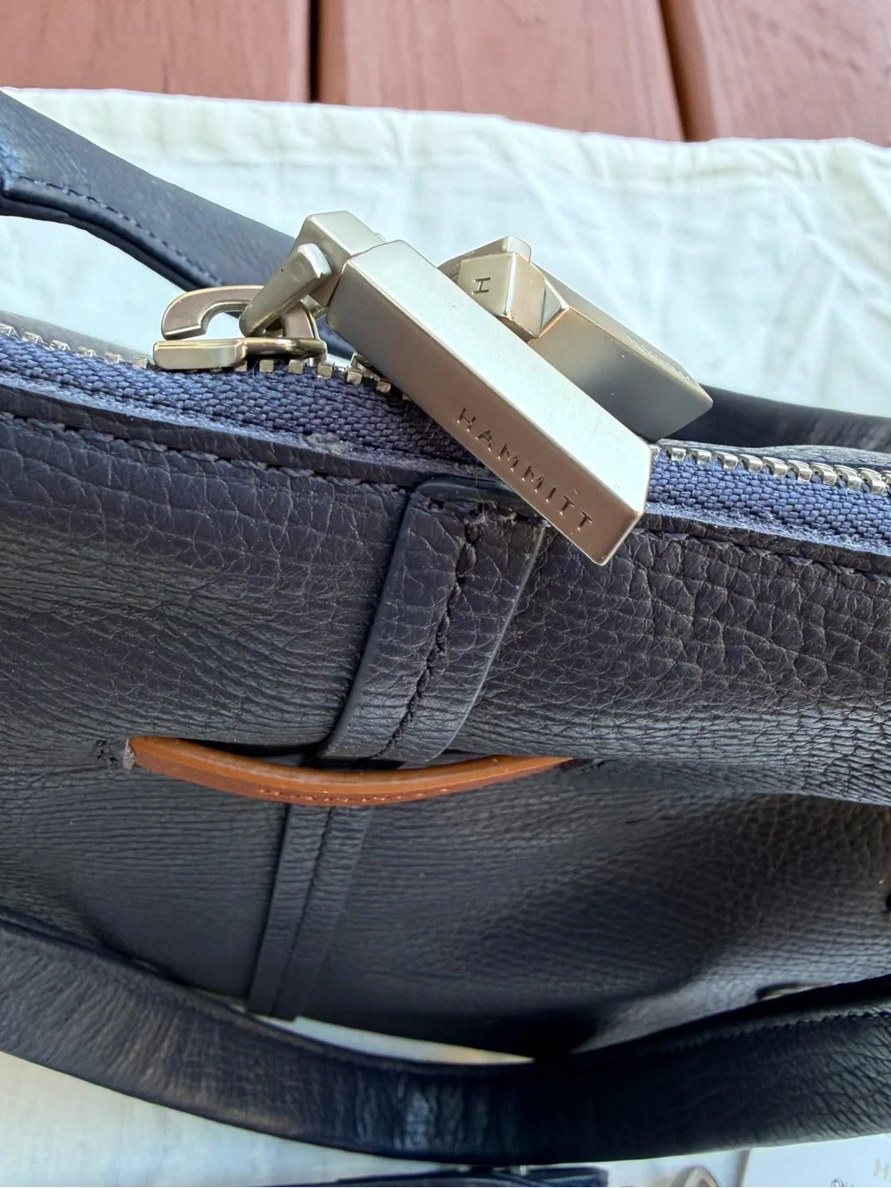 Hammitt Daniel Medium Indigo Navy 2023 Exclusive Limited Satchel Bag NWT RARE